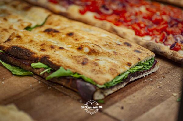 Bianca farcita con bresaola e rughetta