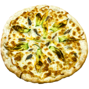 Fiori di zucca e alici