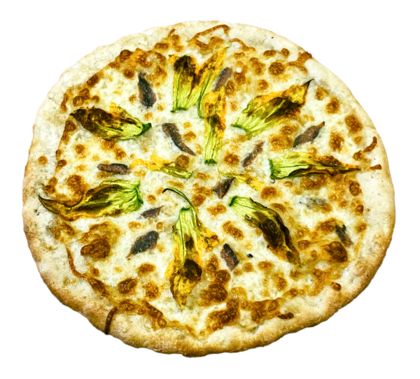 Fiori di zucca e alici